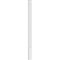 Ekena Millwork Two Equal Raised Panel PVC Pilaster w/Decorative Capital & Base, 7W x 90H x 2P, PR PILP07X090DRP02-2 - alternate 4